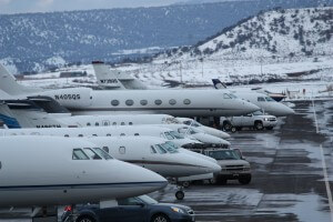 Jets on Tarmac at Rifle Airport