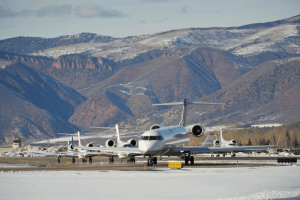 Aspen Airport Jet