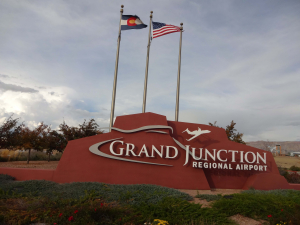 Grand Junction Airport Sign